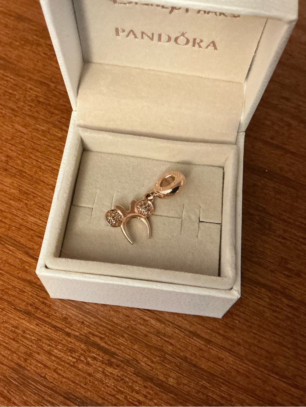 Disney Parks Pandora Rose Gold Charm Slider Bracelet and charms - Picture 4 of 8